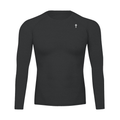 Long Sleeve Black Gym Shirt