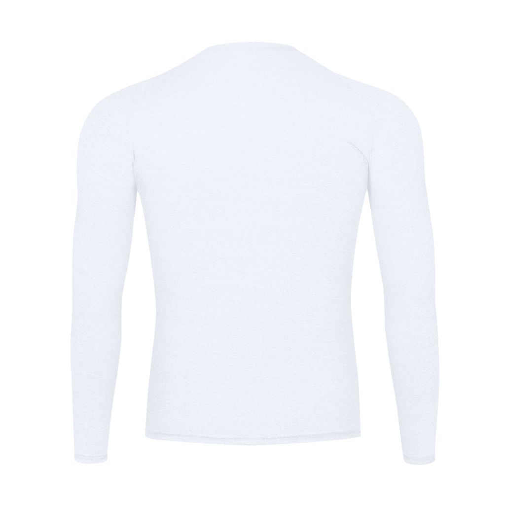 Long Sleeve White Gym Shirt